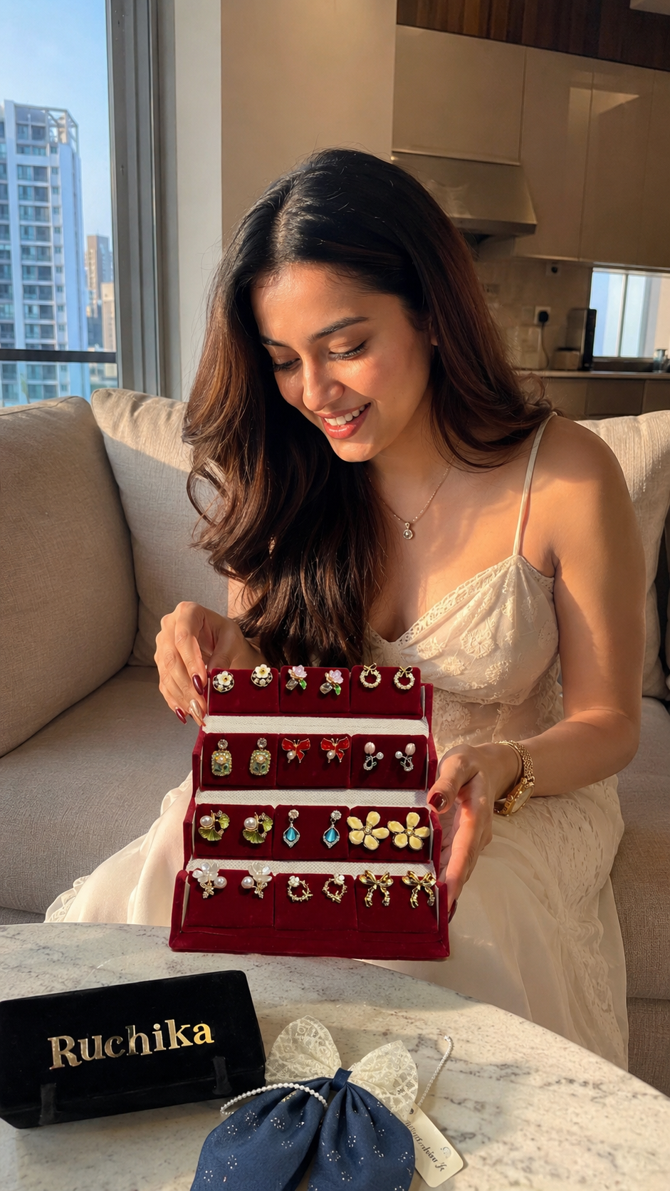 Aurelisse 12-Pair Premium Earrings Gift Box
